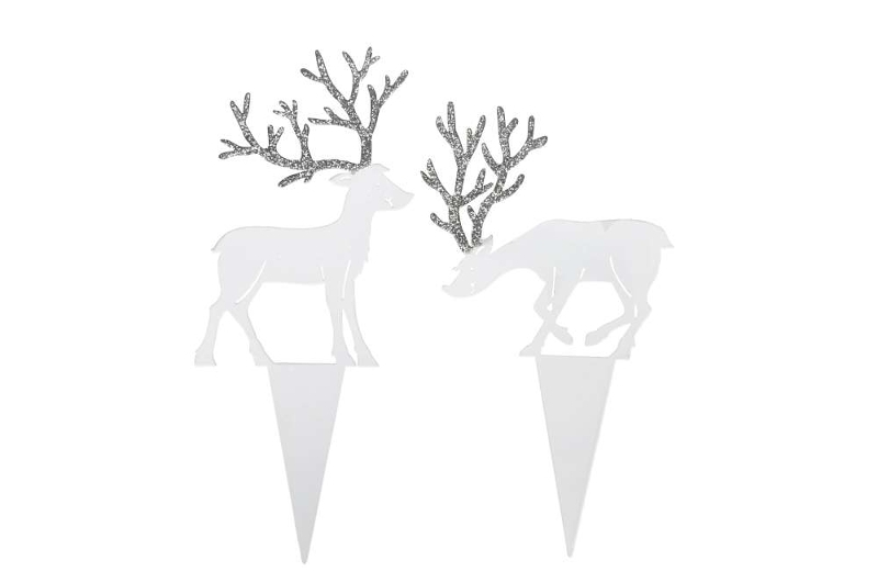 Декор "Олень" с штекером в ассортименте