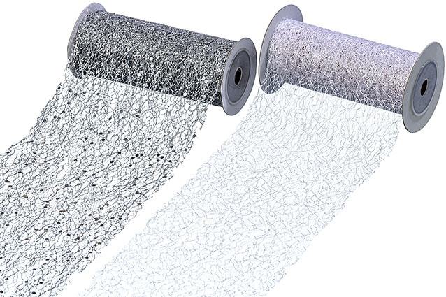 Декоративная лента "Паутинка" в ассортименте