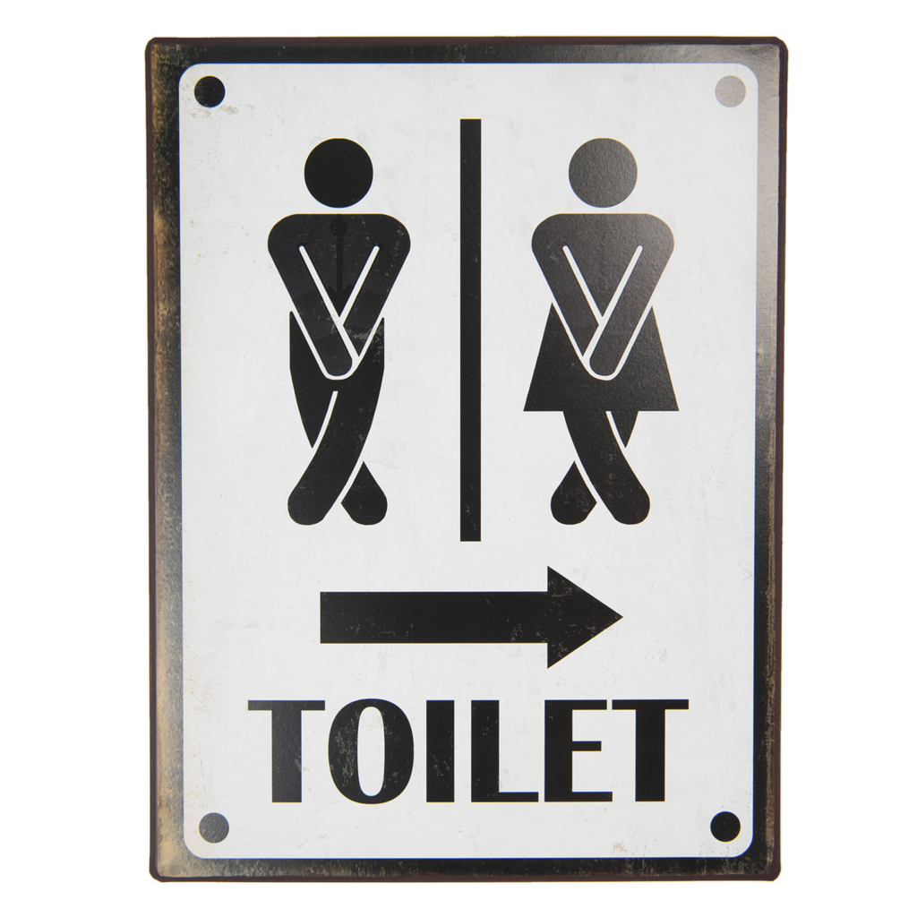 Табличка "Туалет"