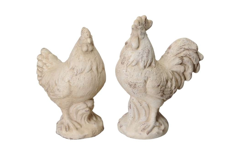 Декор "Петух/Курица" в ассортименте