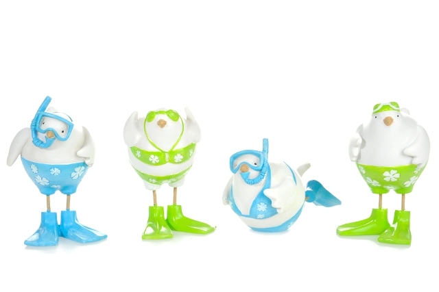 Фигурка "Птичка-пловец" в ассортименте