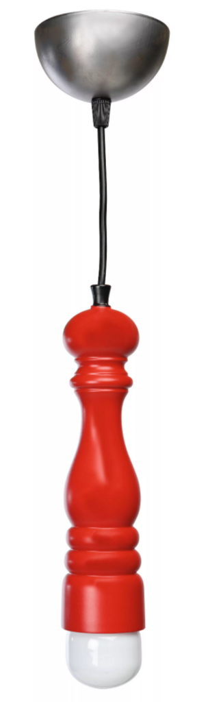 Лампа подвесная в форме перцемолки "Подражание"