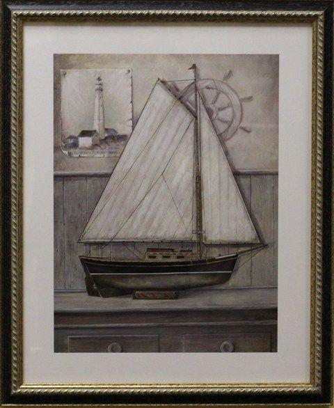 Картина "Корабль", вид 1