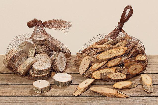 Набор деревянного декора в ассортименте (250 грамм)