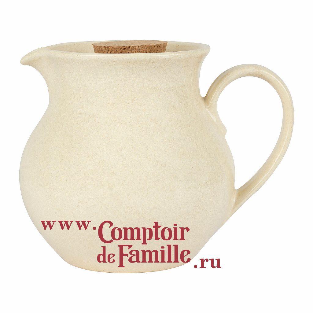 Кувшин "Сюзанна" бежевый
