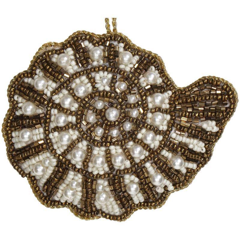 Елочное украшение "Ракушка"