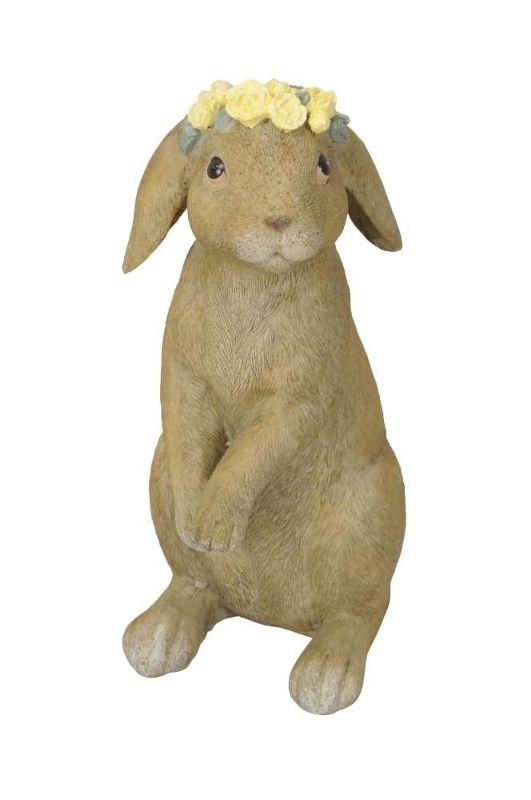 Декор "Кролик в веночке" большой