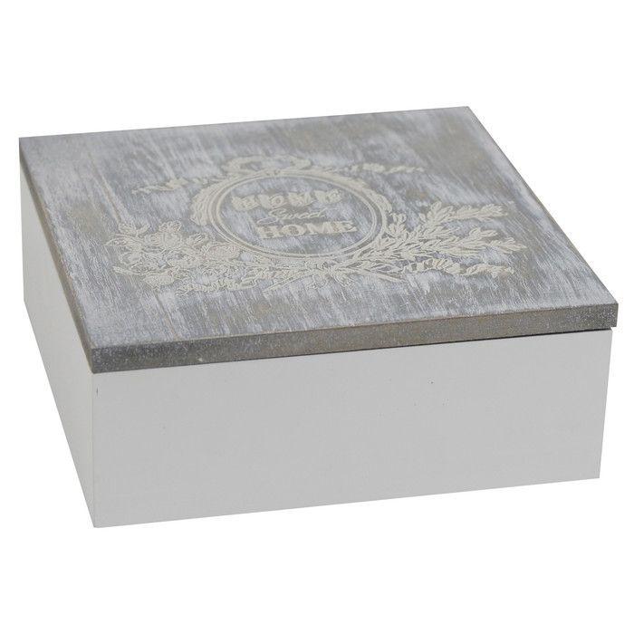 Шкатулка для чая "SWEET HOME" большая