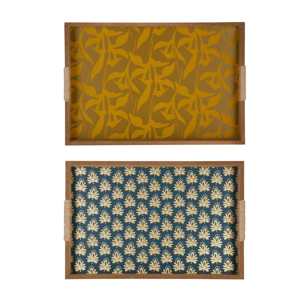Набор из 2-х подносов "GOLDEN"