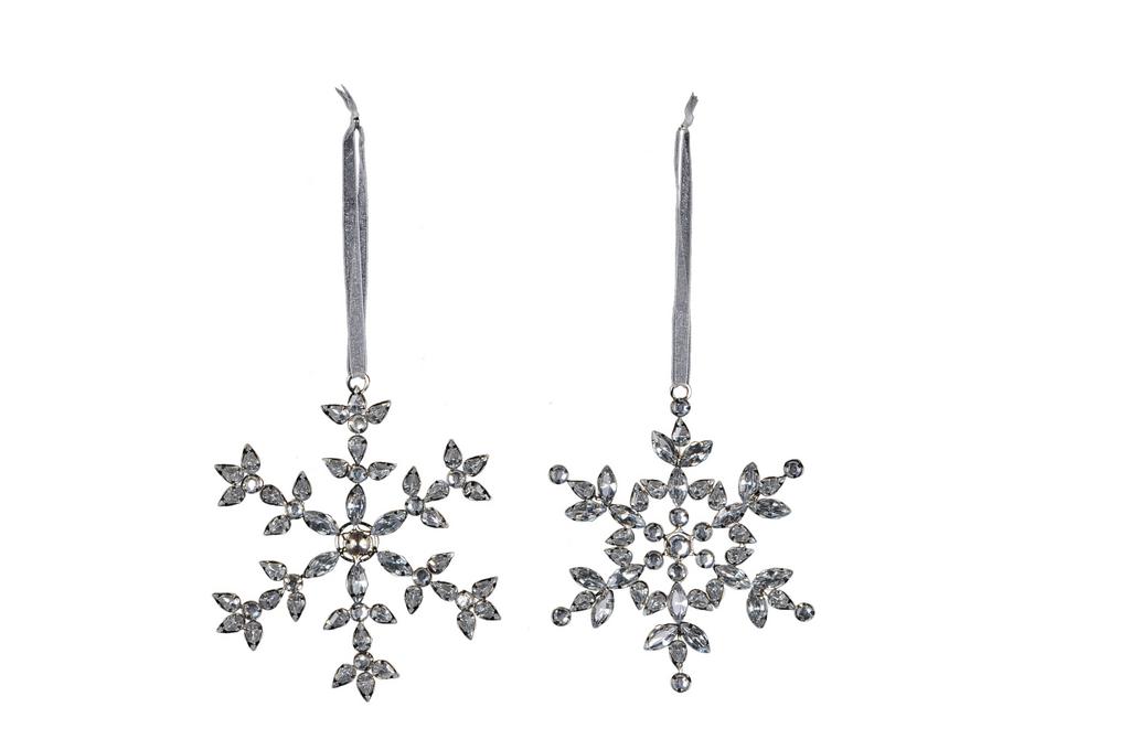 Декор подвесной "Снежинка" в ассортименте