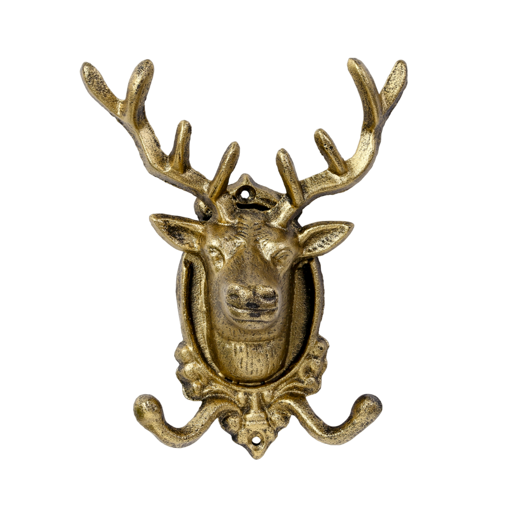 Крючок декоративный "Золотой олень"