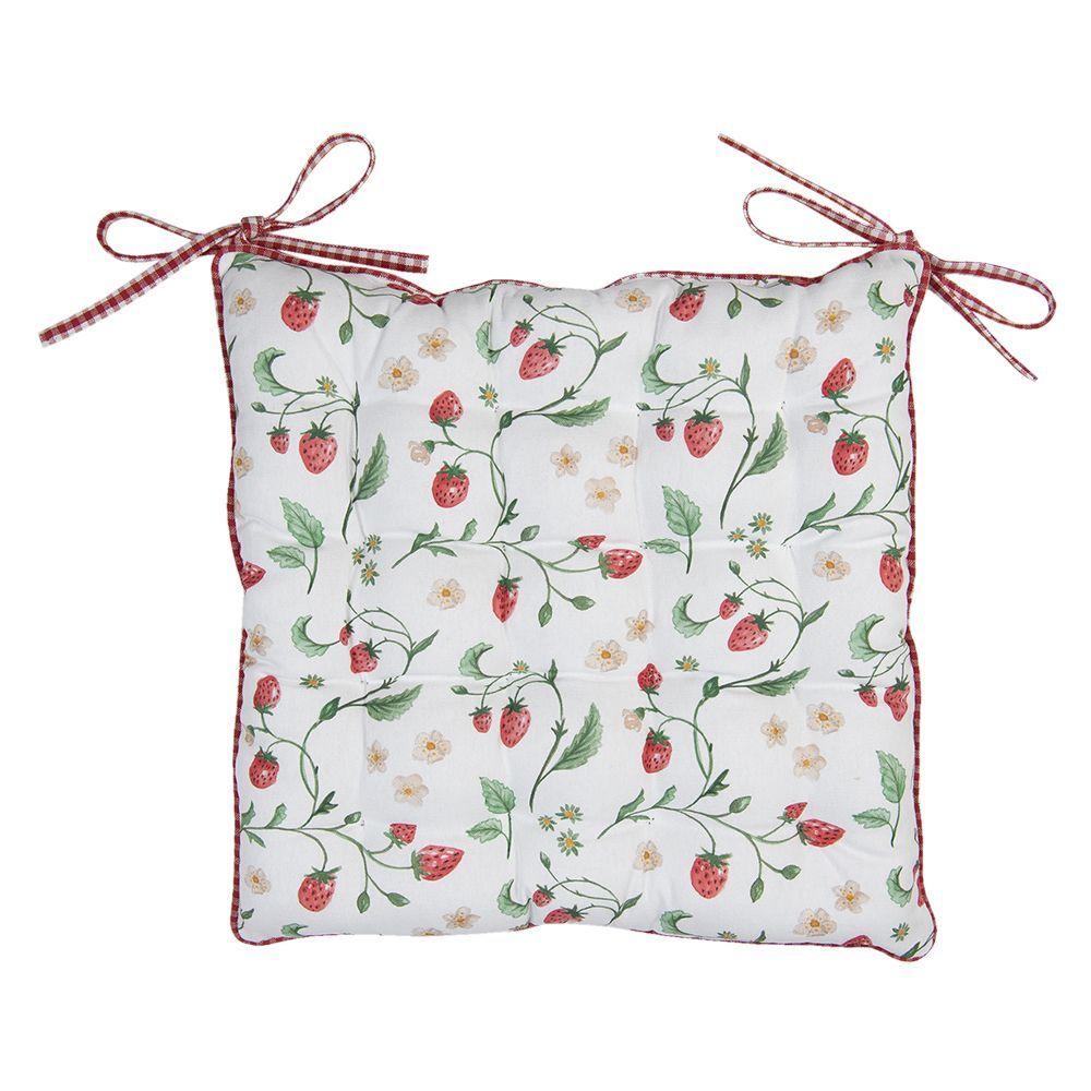 Подушка декоративная для стула "Земляника"