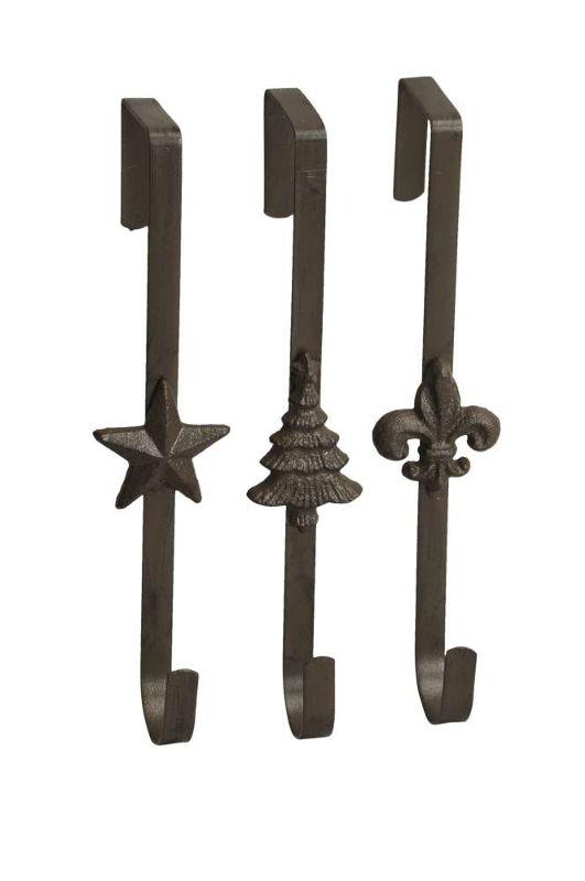 Крючок надверный "Ель/Лилия/Звезда" в ассортименте