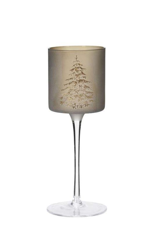 Подсвечник-фужер "Елка"