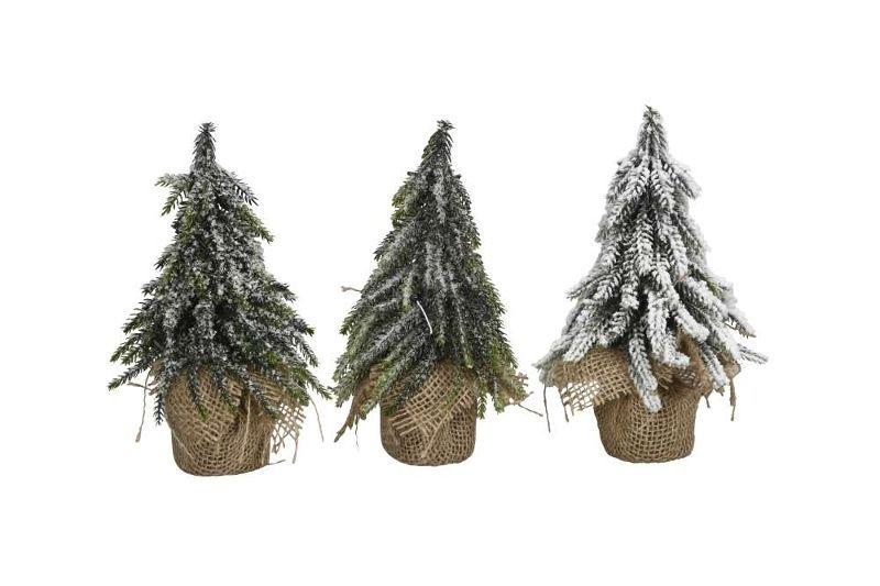 Елка в джутовом мешочке в ассортименте