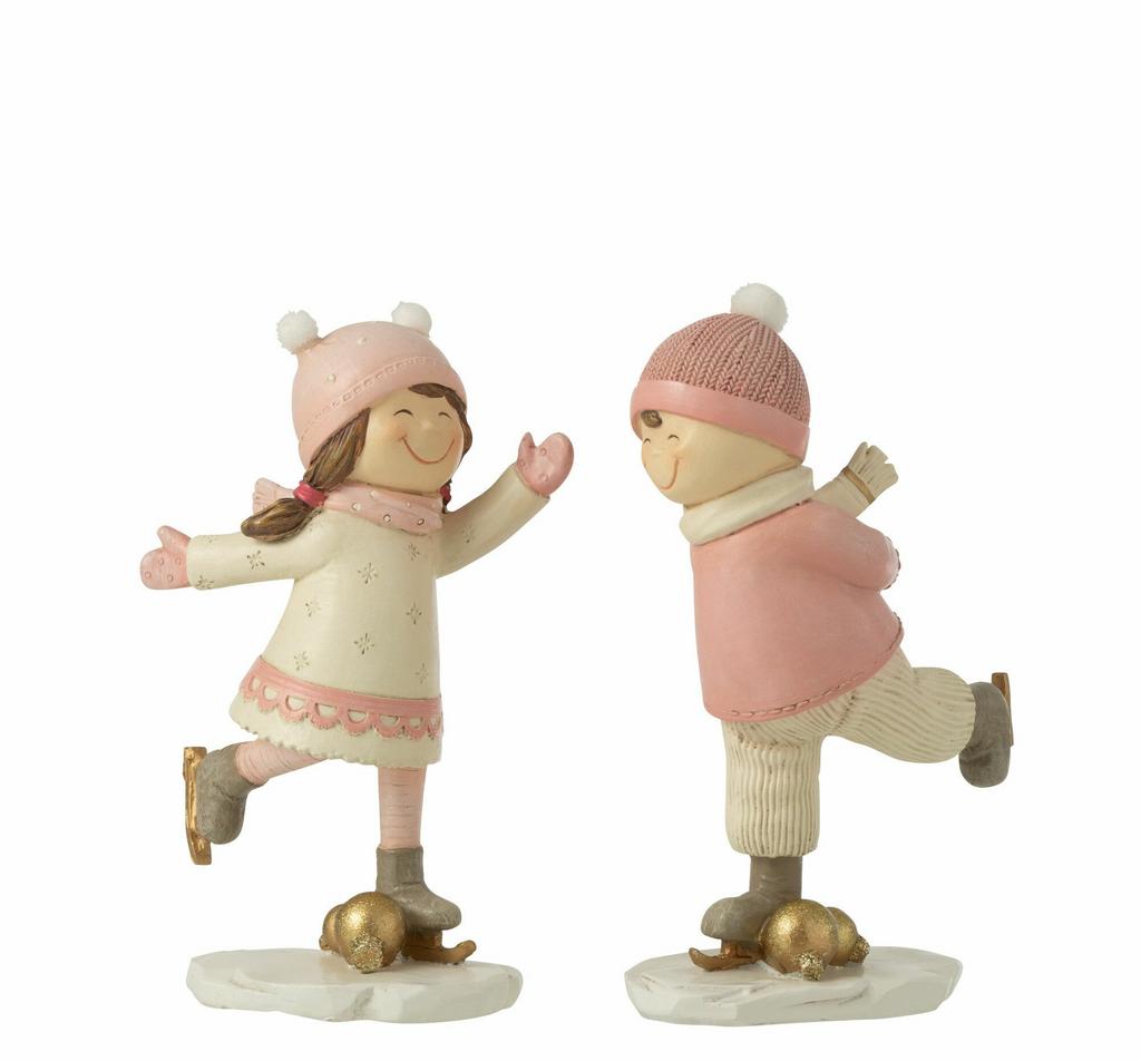 Декор "Маленькие фигуристы" в ассортименте