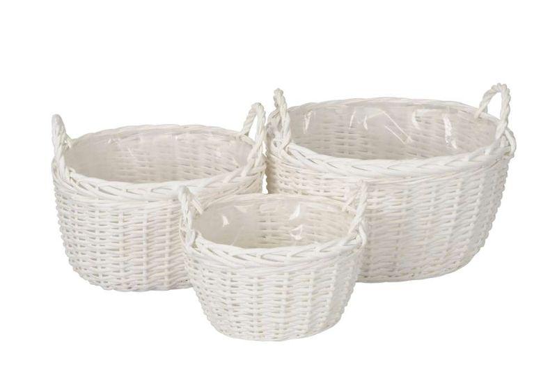 Набор из 3-х корзин "Флора"