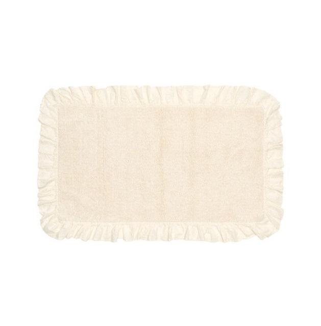 Коврик с воланами "Сливки"