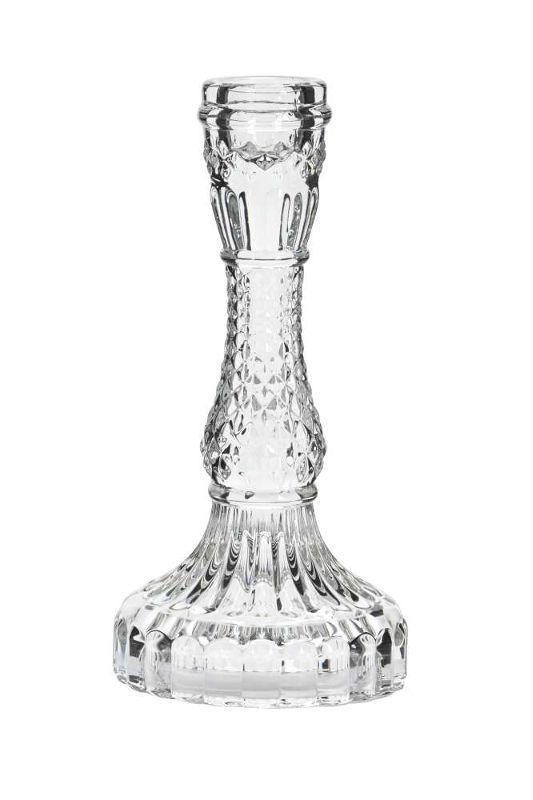Подсвечник "Венсент" прозрачный большой