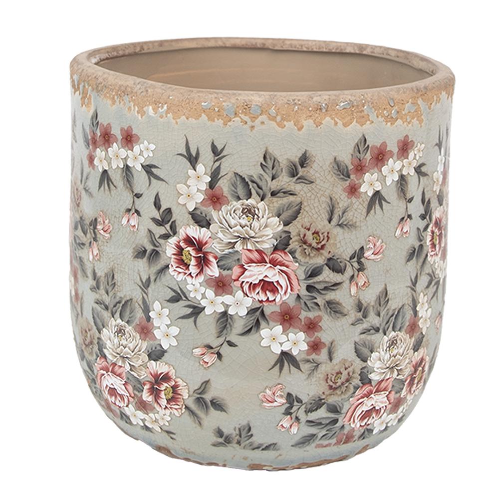 Кашпо декоративное "Розы Клэр" большое