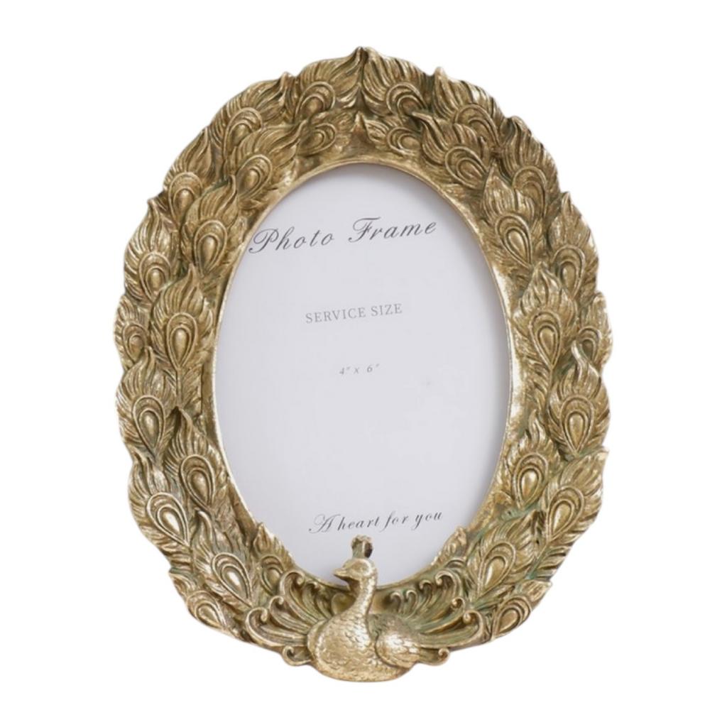 Фоторамка "Золотой павлин"
