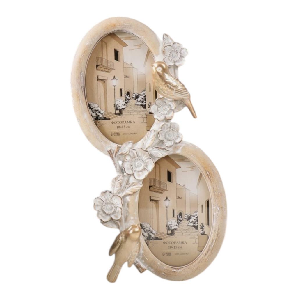 Фоторамка "Птицы и цветочная ветвь"