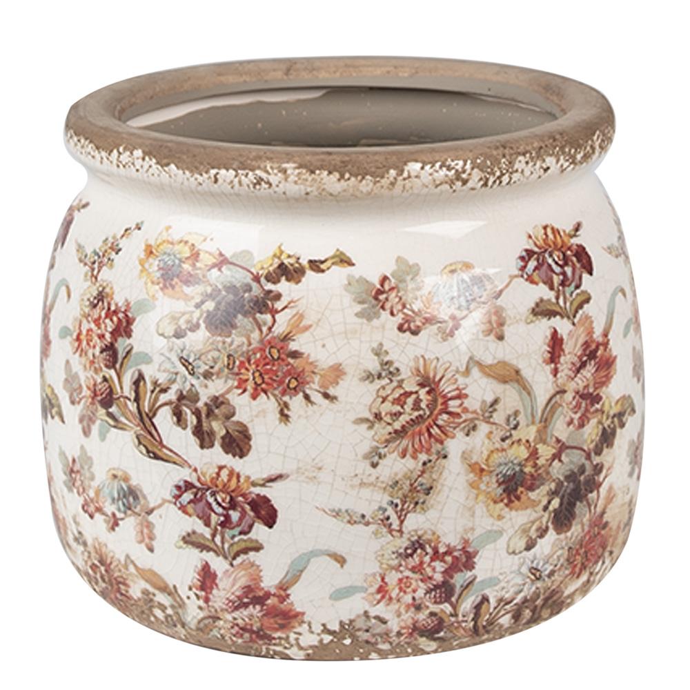 Кашпо декоративное "Флора" бочонок среднее