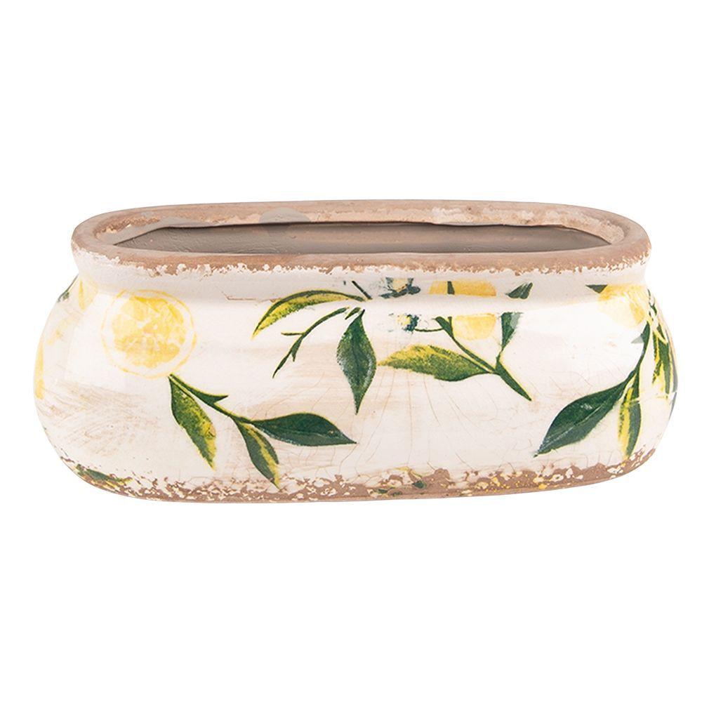 Кашпо "Лимоны" малое длинное
