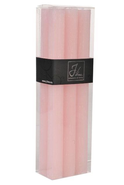 Набор из 6 свечей "Розовая пудра"