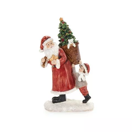 Декор "Санта и малыш"