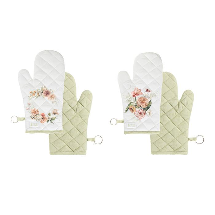 Прихватка-варежка "Цветочный сад" в ассортименте