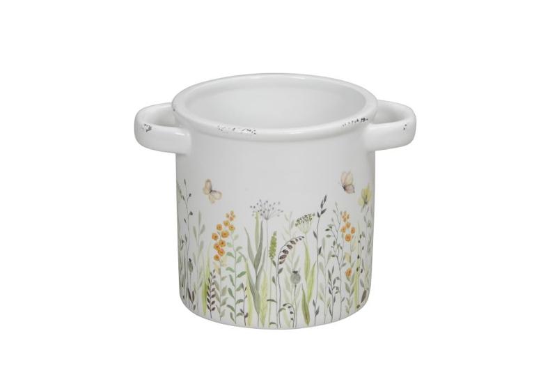 Кашпо "Луговые цветы" большое