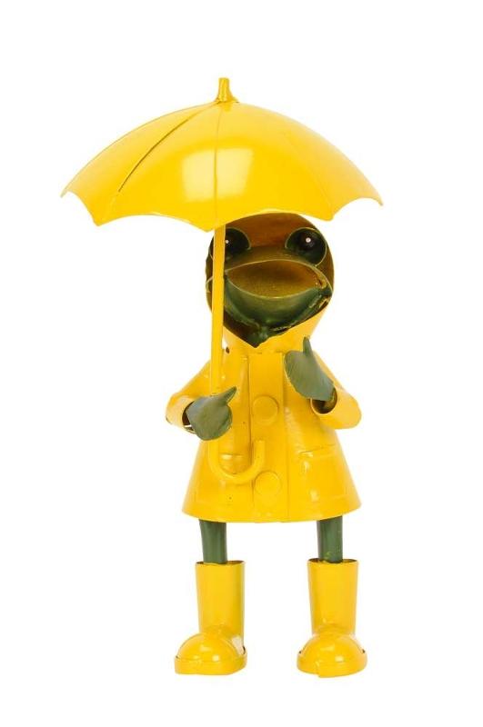 Декор "Лягушка под зонтом"