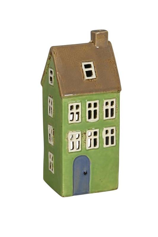Подсвечник "Зеленый домик"