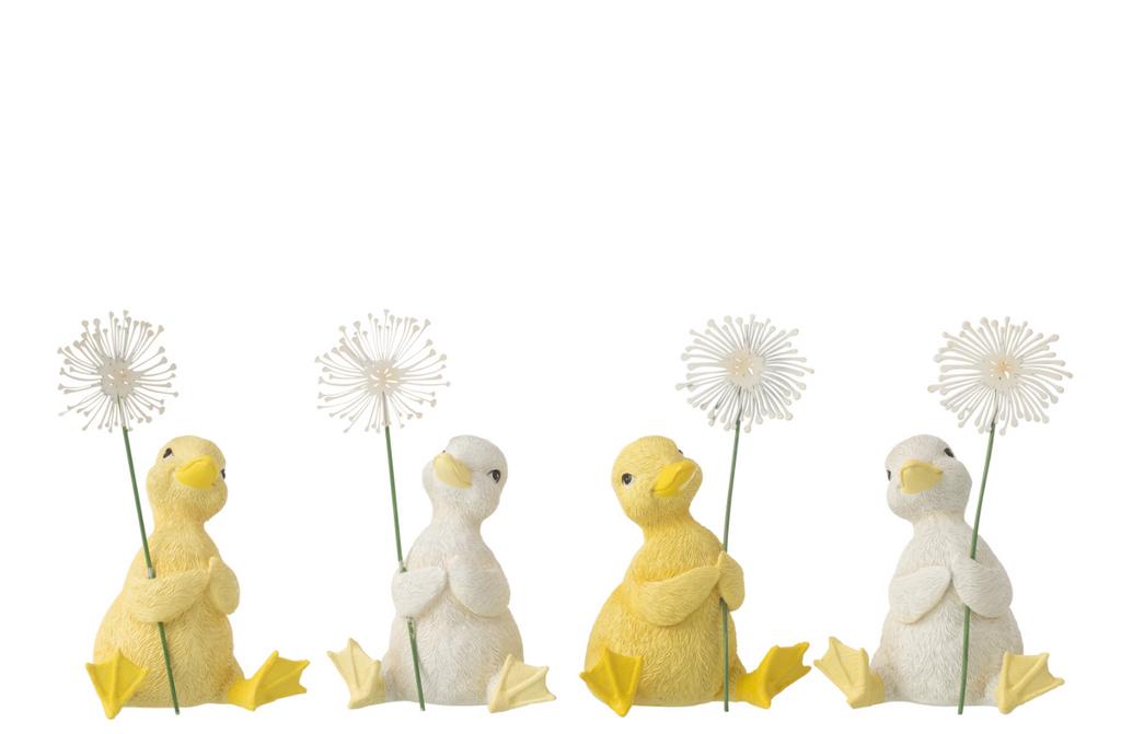 Декор "Утенок с одуванчиком" в ассортименте