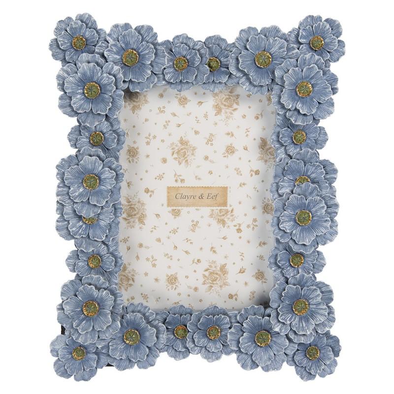 Фоторамка "Голубые цветы"