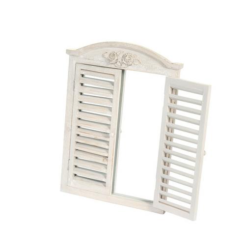 Зеркало со ставнями "Античные цветы"