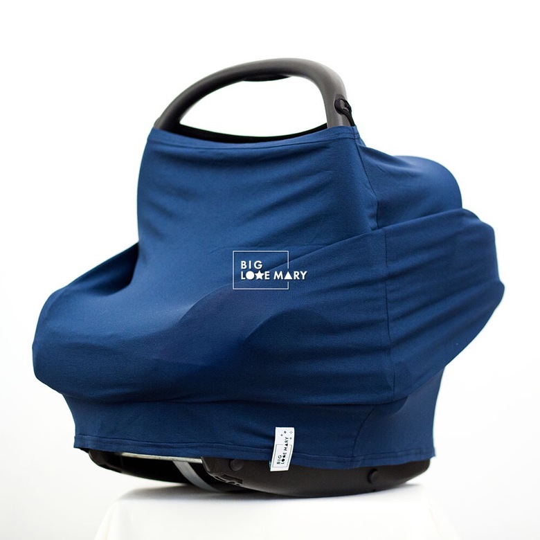 Накидка милк снуд ИНДИГО