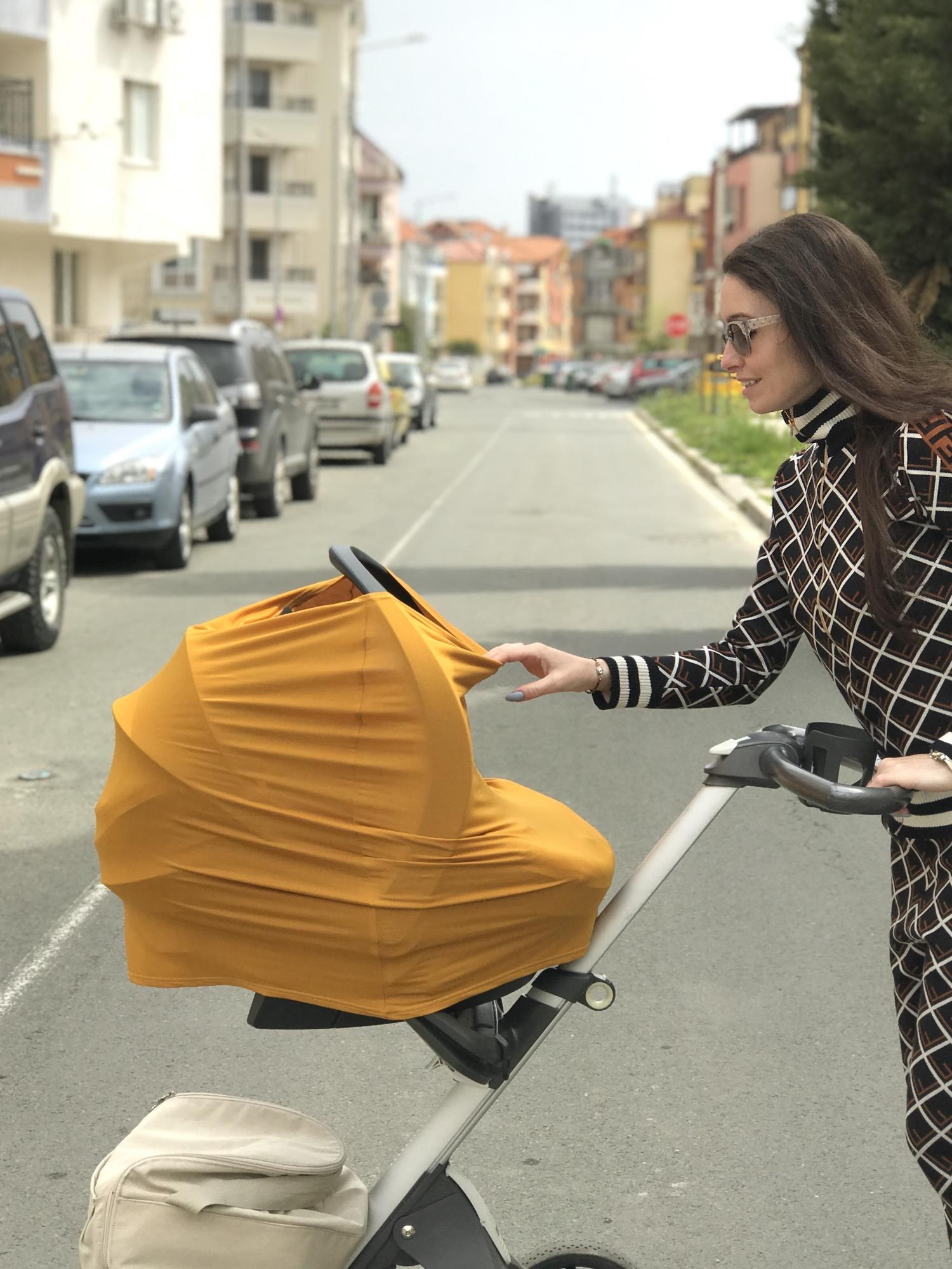 Накидка милк снуд МАНГО-ТАНГО