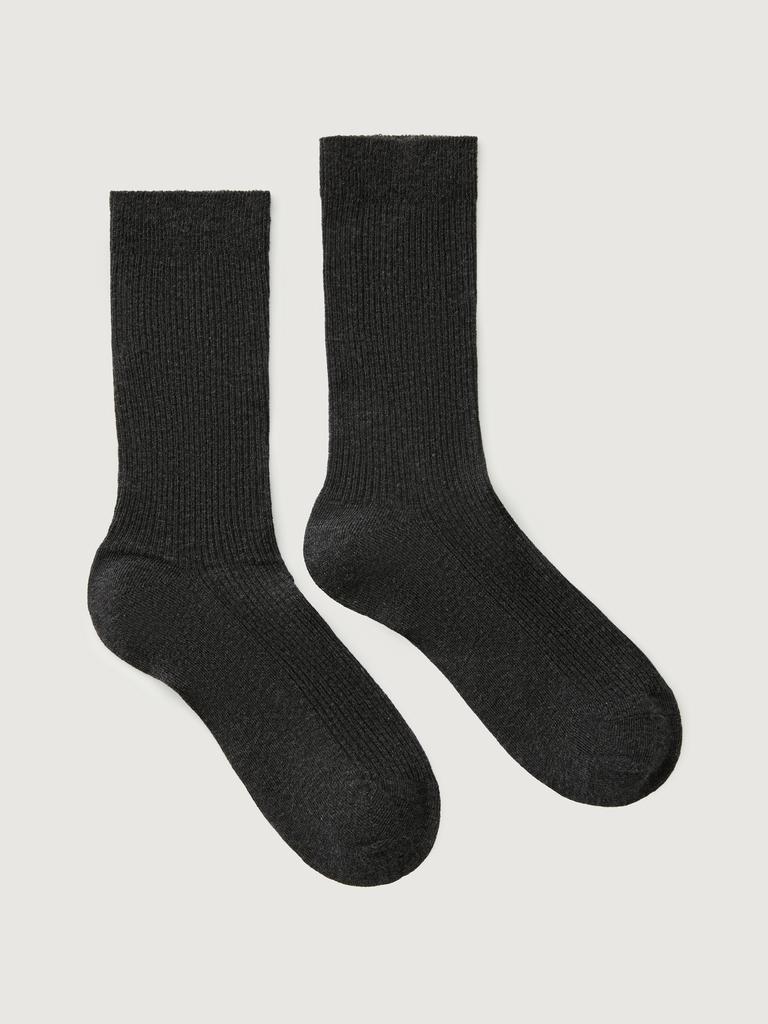 Носки хлопковые графитового цвета