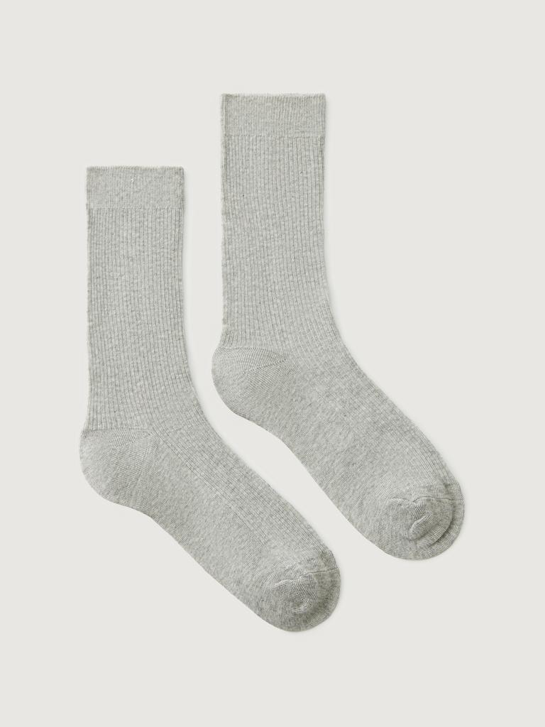 Носки хлопковые серого цвета
