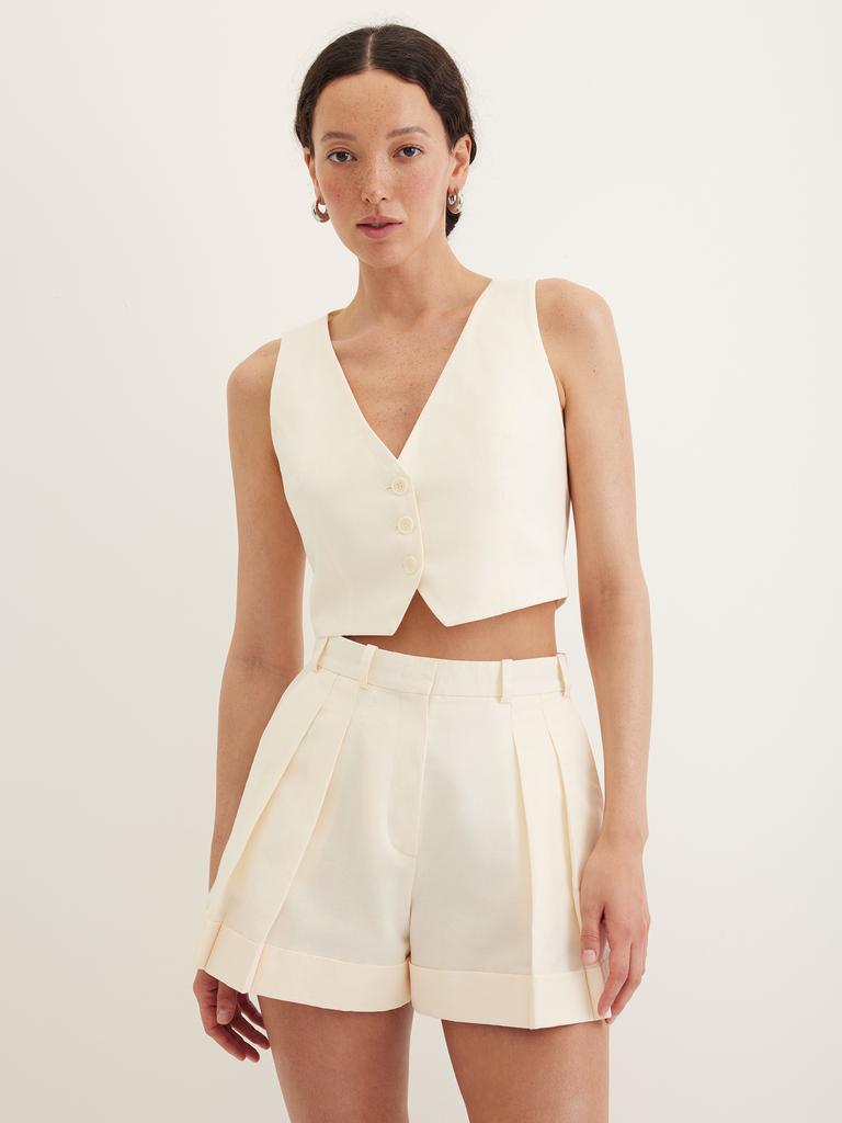 Жилет укороченный