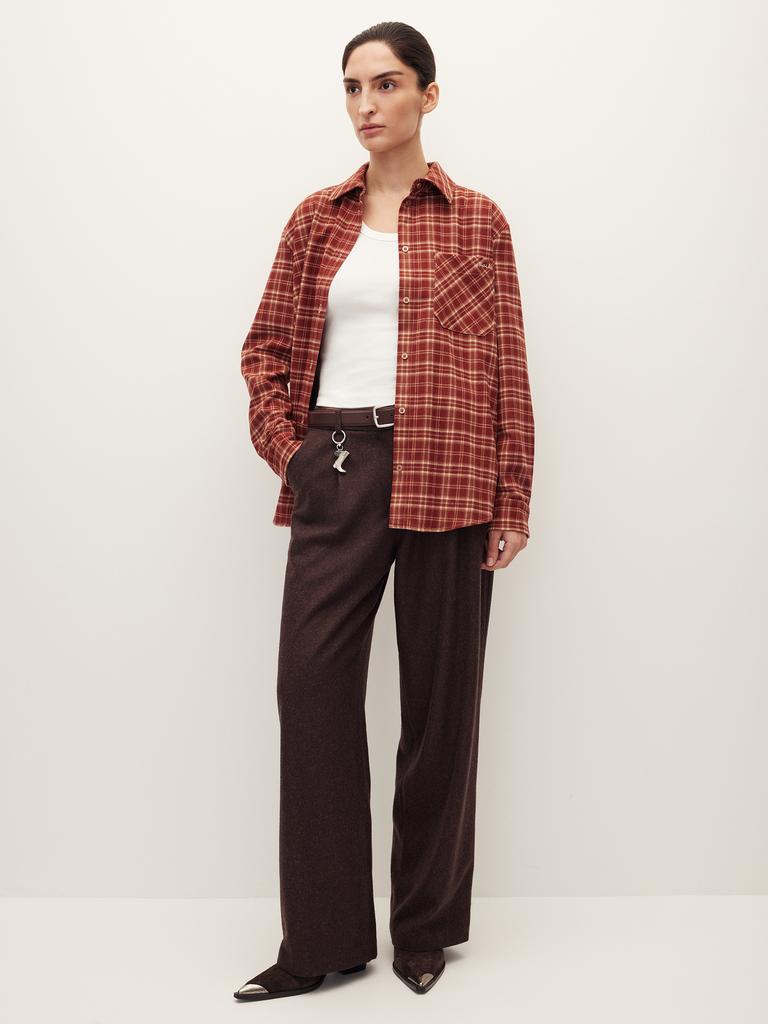 Рубашка в клетку