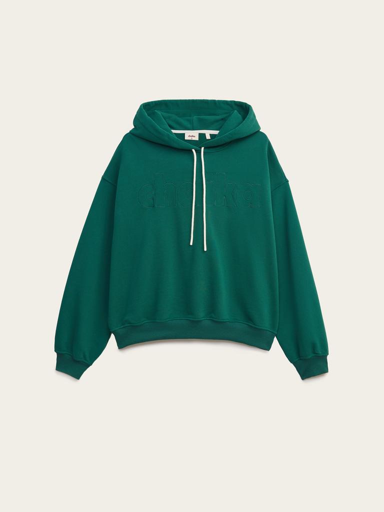 Худи из футера с вышивкой Bamboo (Бамбук)