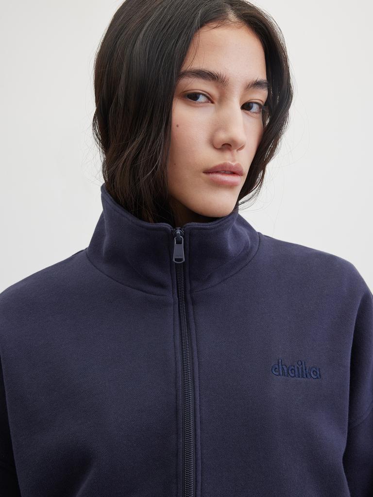 Толстовка на молнии с вышивкой Seoul (Сеул)