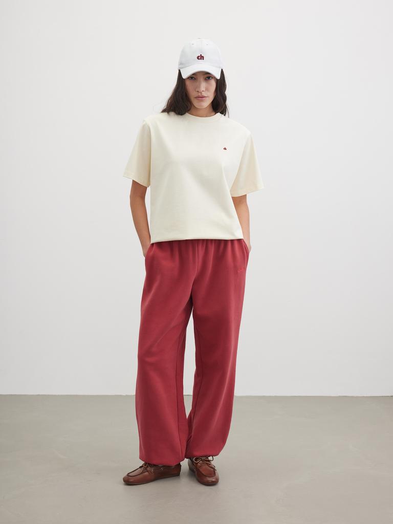 Утепленные брюки свободного кроя