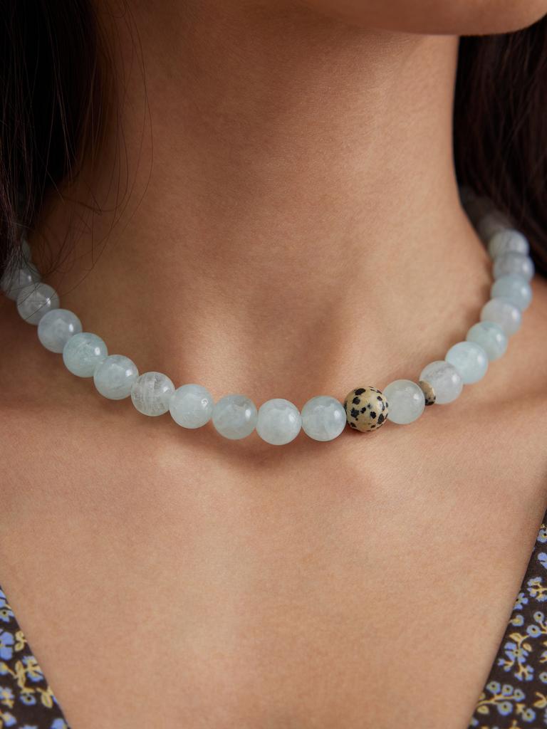 Бусы Аквамарин