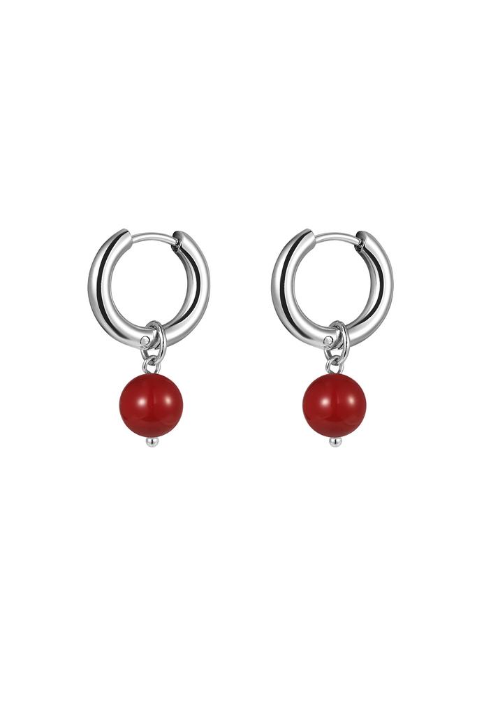 Серьги из майорки «Рубус»