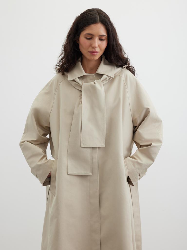 Плащ-трансформер с манишкой