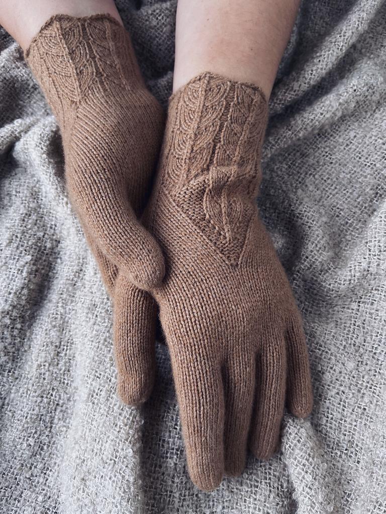 Описание вязания ПЕРЧАТКИ ВОСХОД * SUNRISE GLOVES